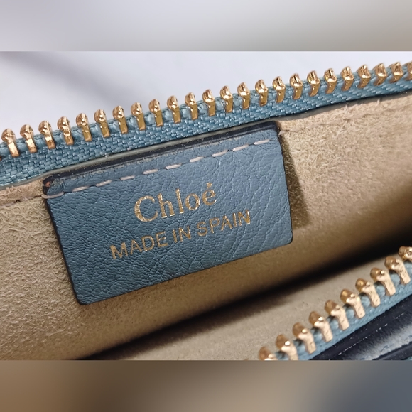Chloé Jane Suede & Leather Crossbody Bag - Picture 5 of 6
